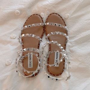 I am selling Steve Madden Studded Sandals in a women’s size 5.